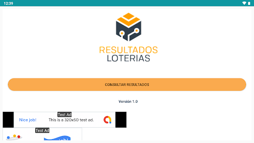 Resultados Loterias Screen 3