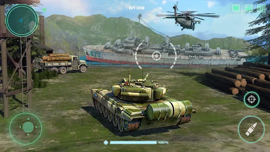 Tank Battle Game - War Game 3D