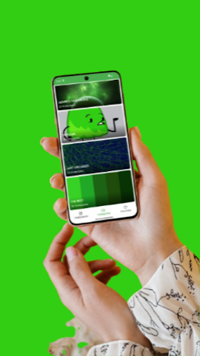 Android application Green Wallpapers 4K screenshort