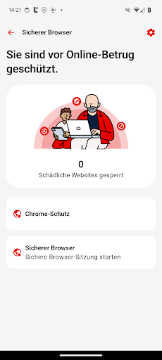 Vodafone Sicherheitspaket Screen 3