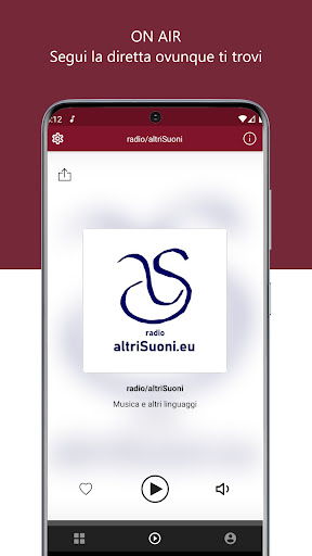 radio/altriSuoni Screen 2