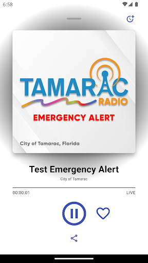 Tamarac Radio Screen 2