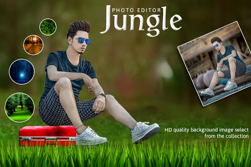 Android application Jungle Photo Frame screenshort