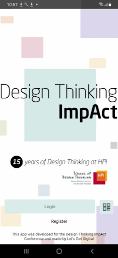 Android application Design Thinking ImpAct screenshort