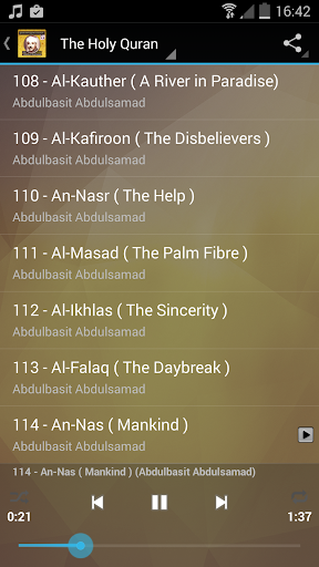 Abdulbasit Tajwid Quran Eng