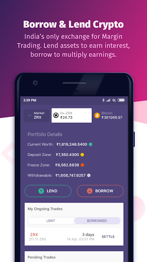 BNS: Crypto Trading Exchange Screen 2