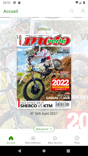 Moto Verte Magazine Screen 3