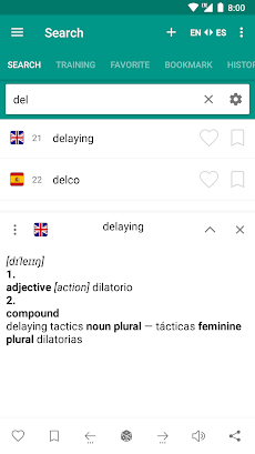 English-spanish dictionaryのおすすめ画像1