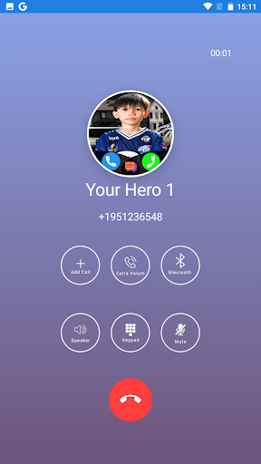 Fake Call Rasyah rasyid  chat