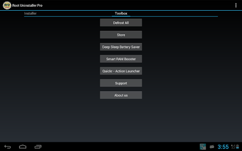 Root Uninstaller Pro Captura de tela