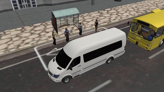 minibus simulador extremo