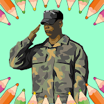 Cover Image of Descargar Soldier Coloring Pages  APK