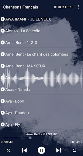 Chansons Françaises sans net Screen 2