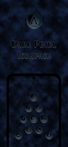 Dark Pearl Icon Pack Screen 3