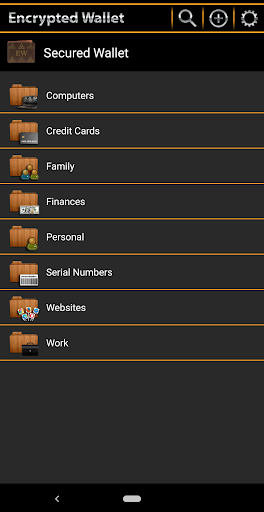 Encrypted Wallet Screen 2