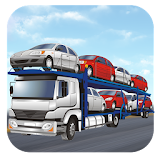 Car Transporter Truck 3D Sim icon