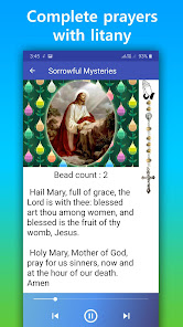 Captura 4 Rosary Audio Catholic android