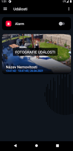 TORLIN Alarm Screen 2