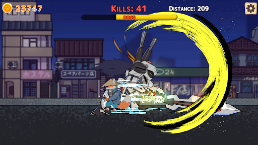 Android application Cyber Samurai - Tap to Slash screenshort