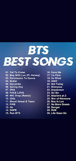 All Album BTS Songs Offline