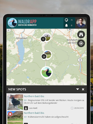 WaldrApp  SPOTTERON