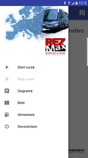 Android application REZMax Șofer screenshort
