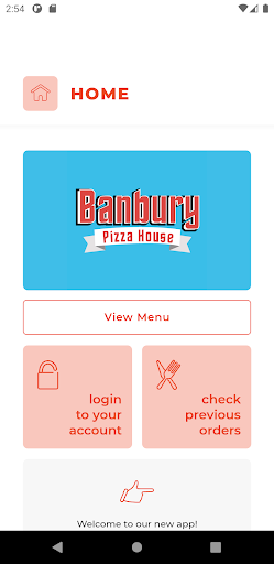 Android application Banbury Pizza House OX16 screenshort