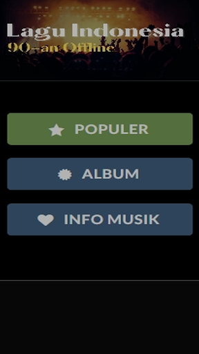 Android application Lagu Indonesia 2000-an Populer screenshort