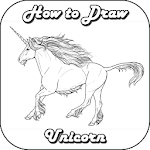 Cover Image of Download How to Draw a UNICORN  APK