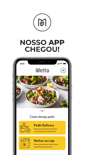 Android application Metta Restaurante screenshort