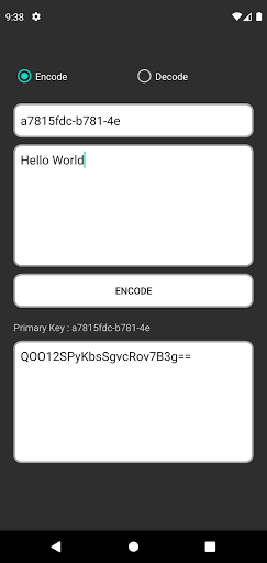 Aes Message Screen 2