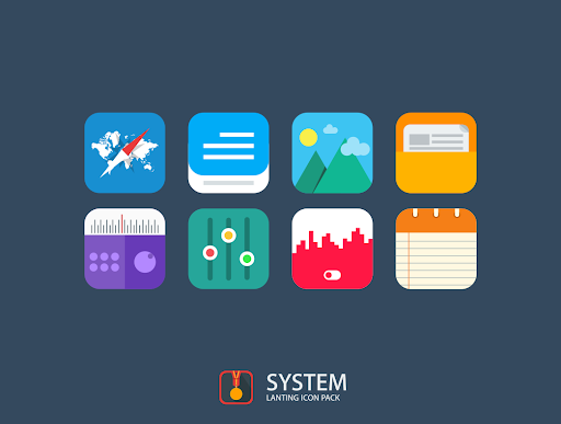 Lanting Icon Pack: Colorful - Personalization - apps