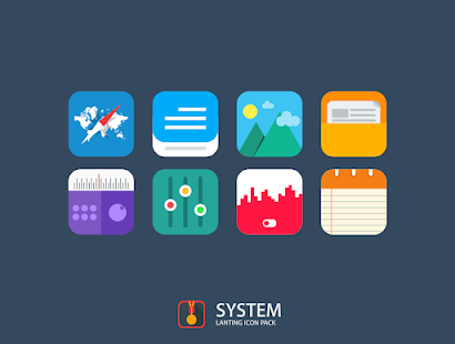 Lanting Icon Pack: Colorful لقطة شاشة