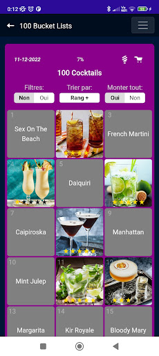 100 Bucket Lists Screen 3