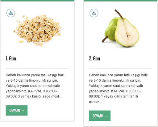 7 Günde 15 Kilo Verdiren Diyet Screen 3