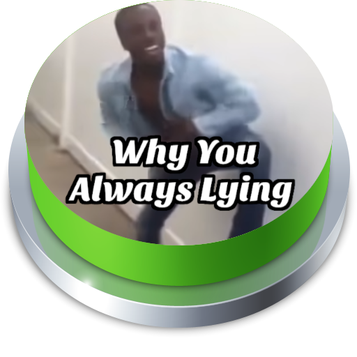 Why You Always Lying Button 1.0 Icon