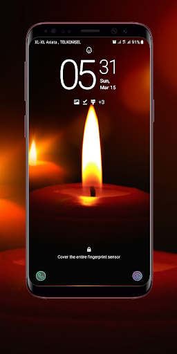 Candle Light Wallpaper Screen 2