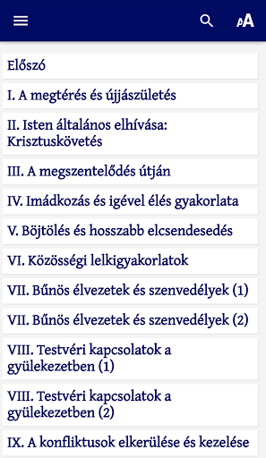 Krisztus nyomában keskeny úton Screen 2