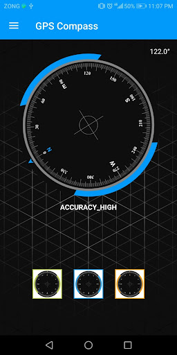 Compass Sensor for Android Digital Compass GPS 360 1.1.1 Screenshots 5
