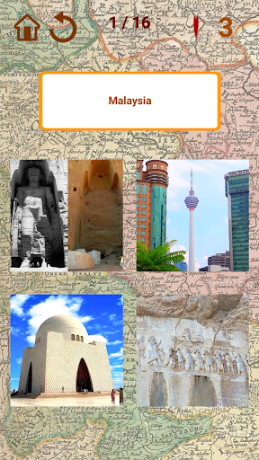 Android application Attractions & Wonders of Asia screenshort