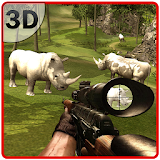 Wild Rhino Hunter Simulator icon