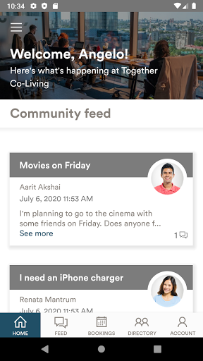 G-app Screen 2