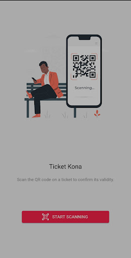 Android application Ticket Kona screenshort