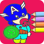 Hero Super Coloring book