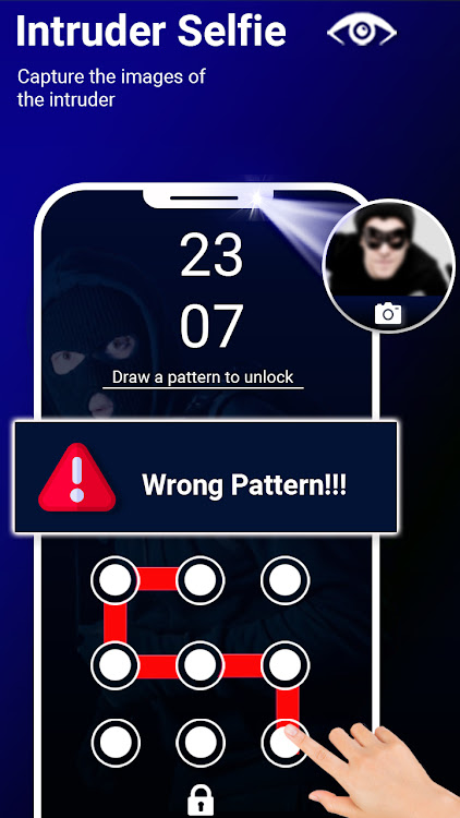 Alarm on Wrong Pattern - 1.5 - (Android)