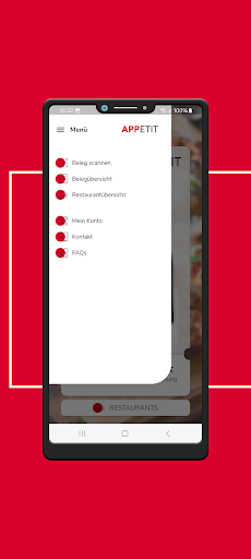 Android application APPETIT screenshort