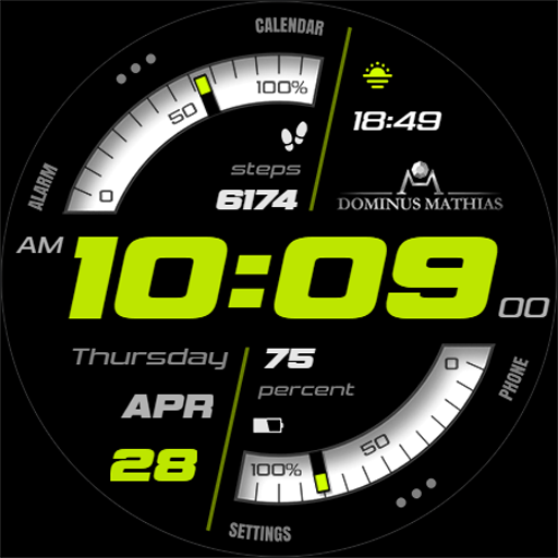 DM | 001 Digital Watch Face