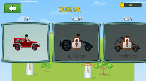 Cross the hill by car: Enjoy t Screen 2