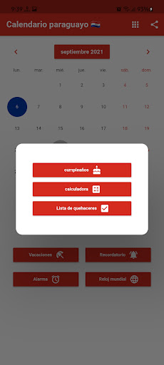 Calendario paraguayo 2024 Screen 3