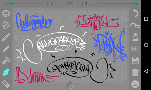 Calligrapher Screenshot 1 - AppWisp.com